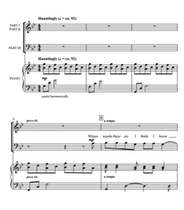 商品为伴奏音频 林畔小憩 Stopping by Woods 格雷版 合唱 三部混声男声 二部童声女声 人声  有试听-云音圈