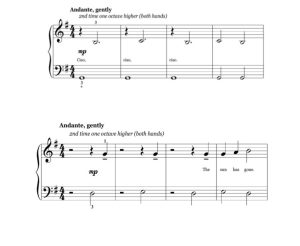 永别了 farewell to the fair 四手联弹谱  有试听-云音圈