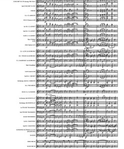 波基上校进行曲 Colonel Bogey 管乐总谱+分谱  有试听-云音圈