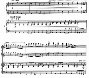 狸猫射箭之野餐时光 四手联弹谱  有试听-云音圈