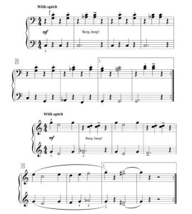 碰碰车乐趣 bumper car joy 四手联弹谱  有试听-云音圈