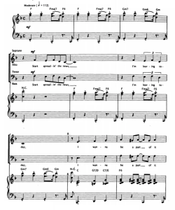 商品为伴奏音频 纽约，纽约-主题曲 凯恩版 四声部混声合唱SATB+钢琴  有试听-云音圈