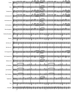 老虎拉格泰姆 Tiger Rag 总谱+分谱 有试听-云音圈