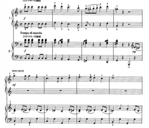 蜜蜂和熊之拉德茨基蜗牛进行曲 四手联弹谱  有试听-云音圈