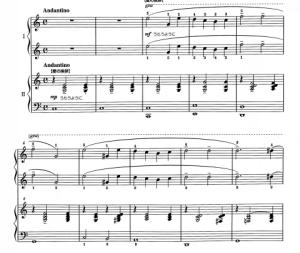 蜜蜂和熊之爱的问候 四手联弹谱  有试听-云音圈