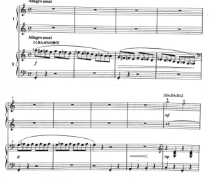 蜜蜂和熊之野蜂飞舞 四手联弹谱  有试听-云音圈