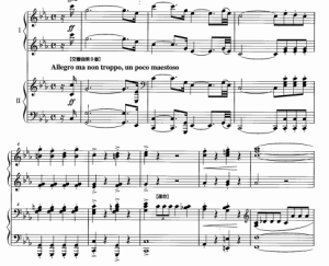 贝多芬出生在波恩之寻找丢失零钱的愤怒 四手联弹谱  有试听-云音圈