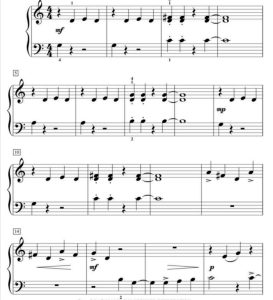 迷人的恰恰 Chimichanga Cha Cha 钢琴独奏谱  有试听-云音圈