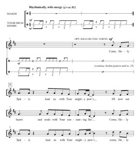 商品为伴奏音频 非洲魂歌 African Spirit Song 刚果民歌 四声部混声合唱SATB+打击乐 有试听-云音圈