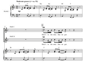 商品为合唱线谱 魔力红 Memories 贝克版 SA 二声部童声女声流行合唱  有试听-云音圈