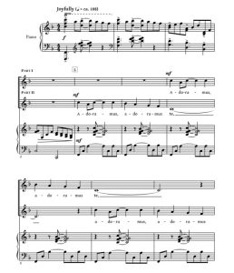 商品为合唱伴奏音频mp3 Adoramus Te 克罗克版 合唱伴奏音频 有试听-云音圈