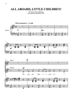 商品为合唱伴奏音频mp3 All Aboard, Little Children! 唐纳利版 二声部合唱伴奏音频 有试听-云音圈