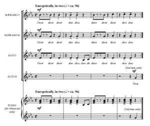 商品为SSAA 四声部合唱线谱 Higher and Higher 流行阿卡贝拉 童声女声无伴奏合唱谱  有试听-云音圈