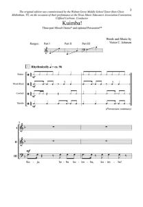 商品为合唱伴奏音频mp3 Kuimba 非洲风格 合唱伴奏音频  有试听-云音圈