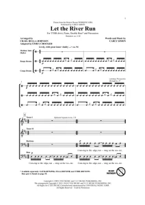 商品为TTBB 四声部合唱线谱 Let the River Run 约翰逊版 男声合唱谱  有试听-云音圈