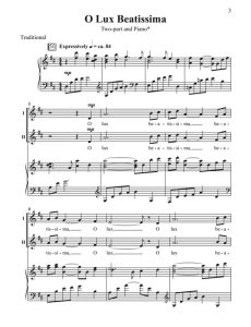 商品为合唱伴奏音频mp3 O Lux Beatissima 布罗斯版 合唱伴奏音频 有试听-云音圈