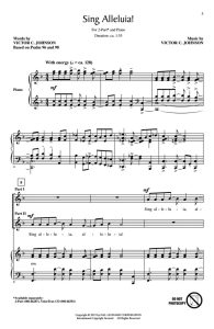 商品为合唱伴奏音频mp3 Sing Alleluia! 约翰逊版 合唱伴奏音频 有试听-云音圈