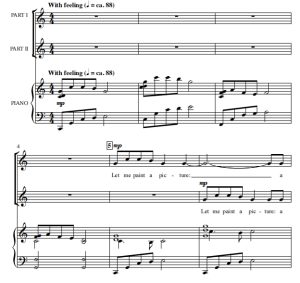 商品为SA 二声部合唱线谱 The Season of Love 阿特豪斯版 童声女声合唱线谱 有试听-云音圈