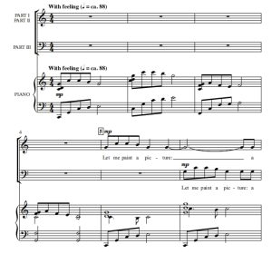 商品为SAB 三声部合唱线谱 The Season of Love 阿特豪斯版 混声合唱线谱 有试听-云音圈