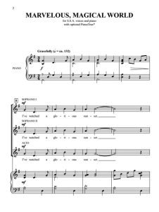 商品为合唱伴奏音频mp3 不可思议的神奇世界 Marvelous, Magical World 考特尼 合唱伴奏音频 有试听-云音圈