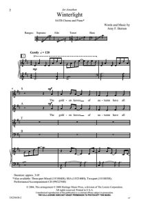 商品为合唱伴奏音频mp3 冬日之光 Winterlight 贝尔农版 合唱伴奏音频 有试听-云音圈