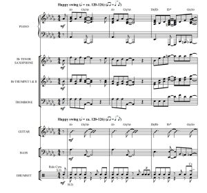 商品为伴奏总谱 冬日仙境 Winter Wonderland 科比肖版 合唱伴奏总谱 有试听-云音圈