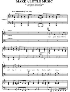 商品为合唱伴奏音频mp3 创作点儿音乐 Make a Little Music 贝克版 合唱伴奏音频 有试听-云音圈