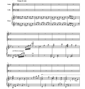 哈尔的移动城堡  小提琴大提琴钢琴总谱+分谱  有试听-云音圈