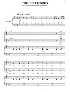 商品为合唱伴奏音频mp3 唠叨鬼 The Chatterbox 合唱伴奏音频 有试听-云音圈