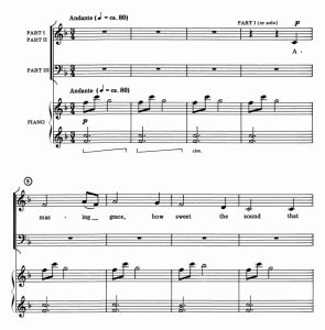 商品为SAB 三声部合唱线谱 奇异恩典 Amazing Grace 阿特豪斯版 混声合唱谱 有试听-云音圈