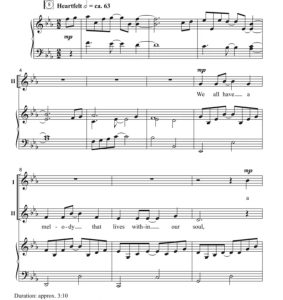 商品为合唱线谱 始终唱你的歌 Always Sing Your Song SA 二声部童声女声合唱  有试听-云音圈