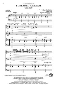 商品为SATB 四声部合唱线谱 悲惨世界 I Dreamed A Dream 混声合唱谱 有试听-云音圈