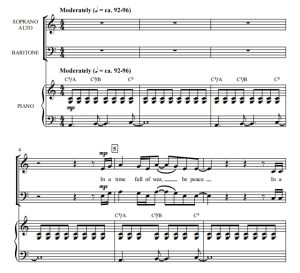 商品为SAB 三声部合唱线谱 成为一束光 Be a Light  混声流行合唱谱 有试听-云音圈