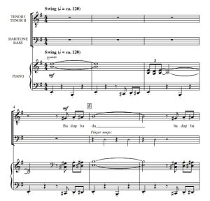 商品为TTBB 四声部合唱线谱 曼西尼 粉红豹 The Pink Panther 阿特豪斯版 男声爵士合唱谱  有试听-云音圈