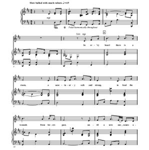 商品为SATB 四声部合唱线谱 比利乔尔 And So It Goes 施奈德版 混声流行合唱谱 有试听-云音圈