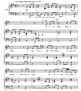 商品为SSA 三声部合唱线谱 比利乔尔 And So It Goes 施奈德版 童声女声流行合唱谱 有试听-云音圈