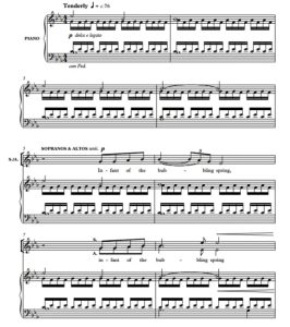 商品为伴奏音频 源泉 The Wellspring 奇科特版 合唱 有试听-云音圈