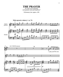 商品为合唱伴奏音频mp3 祈祷 The Prayer 吉尔平版 合唱伴奏音频 有试听-云音圈