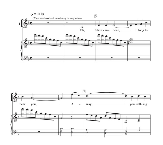 商品为合唱伴奏音频mp3 穿过宽阔的密苏里河 'Cross The Wide Missouri 富兰克林版 合唱伴奏音频 有试听