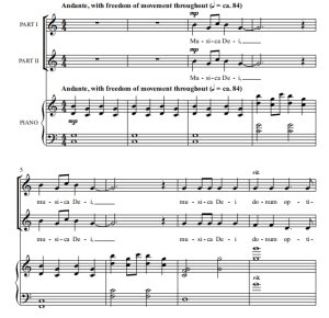 商品为SA 二声部合唱线谱 让你的生活充满音乐 Fill Your Life with Music  童声女声合唱谱 有试听-云音圈