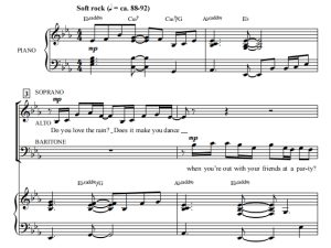 商品为SAB 三声部合唱线谱 贾斯汀比伯 10,000 Hours 混声流行合唱谱 有试听-云音圈