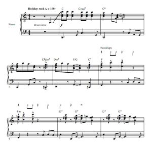 商品为SA 二声部合唱线谱 铃儿响叮当摇滚 Jingle Bell Rock 赫夫版 童声女声合唱谱 有试听-云音圈