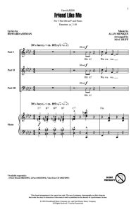 商品为合唱伴奏音频mp3 阿拉丁 Friend Like Me 赫夫版 合唱伴奏音频 有试听-云音圈