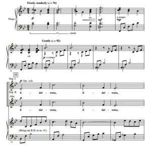 商品为伴奏音频 音乐之声 Edelweiss 斯佩伐克版 合唱  有试听-云音圈