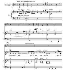 商品为SA 二声部合唱线谱 We Are the World 海地25周年版 爱默生版 童声女声合唱谱 有试听-云音圈