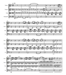 A thousand years 弦乐四重奏 总谱+分谱  有试听-云音圈