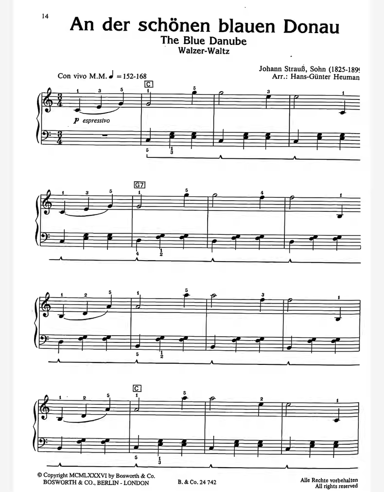 图片[3]-Hans-Günter Heumann  22首流行儿童古典钢琴曲集 简易  带示范视频
