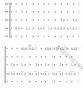 summer 琵琶阮五重奏 简谱 有试听-云音圈