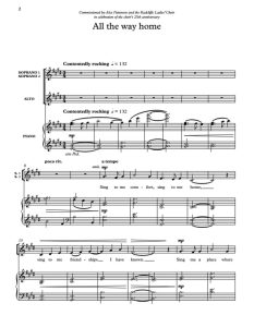 商品为合唱伴奏音频mp3 一路回家 All The Way Home 奎特尔版 合唱伴奏音频 有试听-云音圈