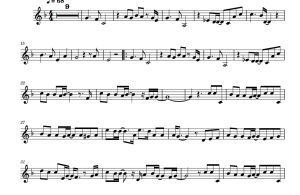 刻在我心底的名字 圆号谱 有试听-云音圈